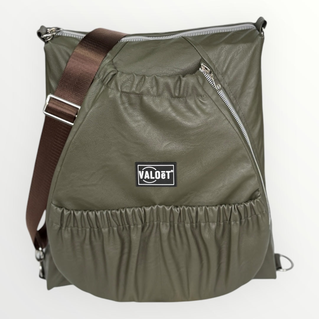 Cinta de mochila nailon marrón