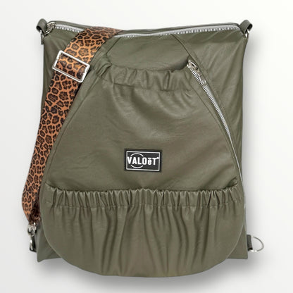 Cinta de mochila nailon leopard